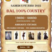 Flyer bal 8 fevrier 2025