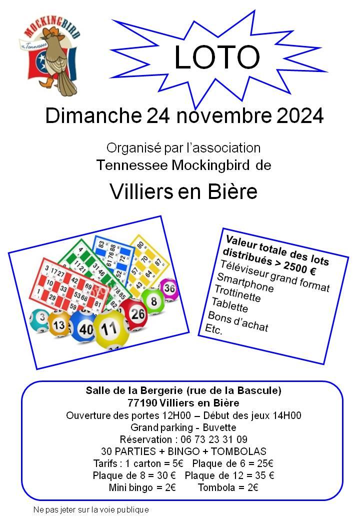 Flyer loto 2024